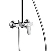 Душевая стойка Hansgrohe Crometta 160 27266400 хром/белый