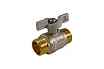 Шаровой кран для воды СТМ СТАНДАРТ 1/2", ш/ш, бабочка CWMMB012