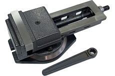 Станочные поворотные тиски с открытым винтом ТЕХНОРЕАЛ QB160, 160 мм МА320301111