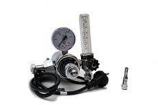 Регулятор углекислотный У-30-П-220 с подогревом 220В и ротаметром ИНКО У30П-220