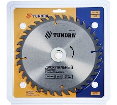 Диск пильный по дереву (180х32 мм; 40 зубьев; кольца 20/32, 16/32; стандартный рез) Тундра 1032329