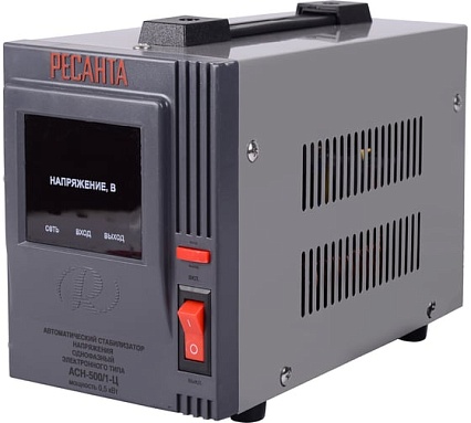 Однофазный стабилизатор напряжения Ресанта АСН 500/1-Ц 63/6/1