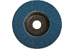 Круг лепестковый торцевой, прямой, цирконат 65% 125х22.2 мм, P-100 ABRAFORM AF-FLAP-FT-125-P100-ZR65