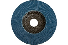 Круг лепестковый торцевой, прямой, цирконат 65% 125х22.2 мм, P-100 ABRAFORM AF-FLAP-FT-125-P100-ZR65