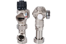 Насосно-смесительный узел STOUT с термостатическим клапаном 20-43°C без насоса SDG-0120-004000 RG008TIGHUA07V