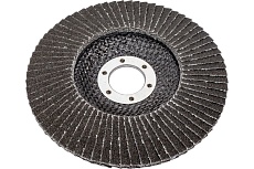 Круг лепестковый торцевой по алюминию 125x22.23 мм, зерно P60 PROMAT 4000840066
