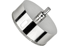 Коронка алмазная по керамограниту и керамике с центрирующим сверлом 110 мм Diamond Industrial DIDCSC110