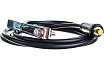 Кабель сварочный (3 м; DX50; 25 кв мм; зажим на массу) Elitech 0606.000400