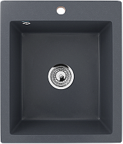 Кухонная мойка Ulgran Classic U-404-343 42 см антрацит