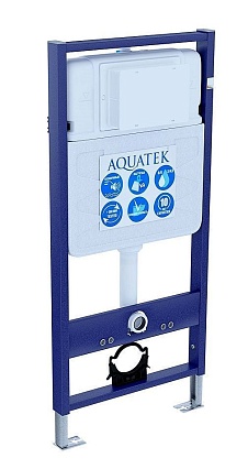 Подвесной унитаз SET Aquatek Лея Т-016 4в1, кнопка хром Подвесной унитаз SET Aquatek Лея Т-016 4в1, кнопка хром