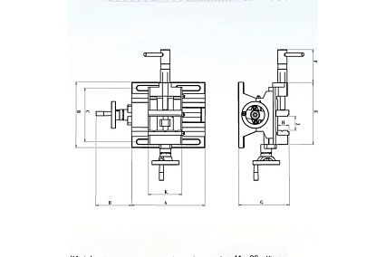 Тиски координатные ТЕХНОРЕАЛ QKF-JM100, 2х-осевые, 100 мм МА320300715