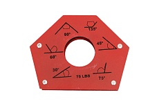 Магнитный угольник трапеция KY1102 до 33 кг, 30°, 45°, 60°, 75°, 90°, 135° Энаргит KY1102-33