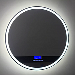 Зеркало Belbago SPC-RNG-700-LED-TCH-RAD 70x70 см с bluetooth, термометром и радио