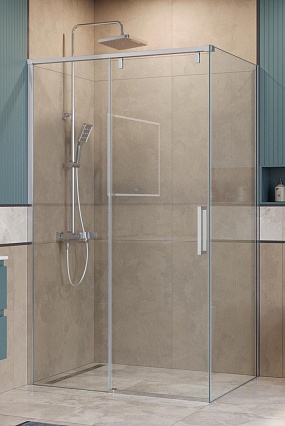 Душевой уголок BelBagno SOFT_CLOSE-1-AH-1-120/80-C-Cr 120x80 прозрачный, хром Душевой уголок BelBagno SOFT_CLOSE-1-AH-1-120/80-C-Cr 120x80 прозрачный, хром