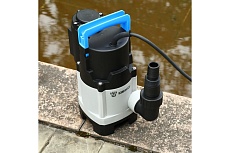 Насос дренажный Deko DWP-600P PLUS (грязевая, 2 режима, 220В, 600Вт, пластик) 076-0540