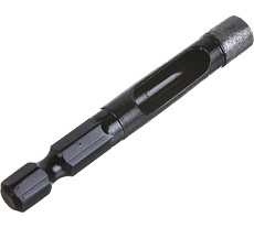 Коронка алмазная по керамограниту, серебряная пайка (8 мм) TRIO-DIAMOND GCB753