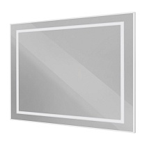 Зеркало BelBagno SPC-KRAFT-1000-800-SENS-AL 100x80 см сенсорный выключатель, сатин