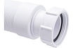 Гофрированная труба McAlpine раздвижная, L460-1000 х 50 мм, вход 1 1/2", В, выход D=40/50 мм MRMF2