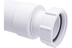 Гофрированная труба McAlpine раздвижная, L460-1000 х 50 мм, вход 1 1/2&quot;, В, выход D=40/50 мм MRMF2