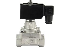 Электромагнитный клапан DN.ru VS2W-701 P-Z-NC-030 Ду8-3 Ру6 с катушкой YS-018 220В AC D130-01186