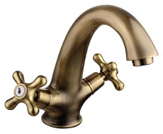 Смеситель для раковины Lemark Vintage LM2806B бронза