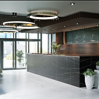 Керамогранит Kerranova Marble Trend Nero Dorato 60x120 см, K-1004/MR/600x1200x11