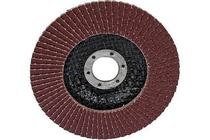 Круг лепестковый торцевой КЛТ1 прямой 125x22 мм, P100, 10 шт MOSTEK 3312510