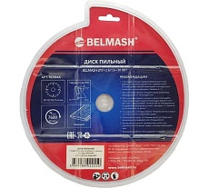 Диск пильный по ламинату 210x2.6/1.6x30 мм, 80T Белмаш RD184A