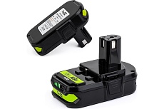 Аккумулятор для RYOBI 18V 1.5AH (LI-ION) PN: RB18L15 Topon TOP-PTGD-RY-18-1.5