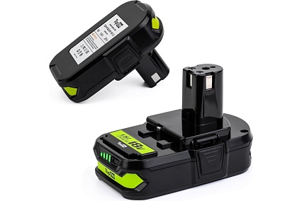 Аккумулятор для RYOBI 18V 1.5AH (LI-ION) PN: RB18L15 Topon TOP-PTGD-RY-18-1.5