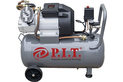 Компрессор P.I.T. 2.5кВт, 350л/мин, 50л, 2 выхода PAC016003-2,5/50