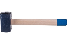 Кованая кувалда в сборе 3,25кг с эргономичной рукояткой Gigant G-С1003