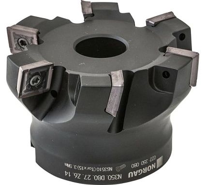 Корпус фрезы N350.D80/Z6 Norgau 022350080