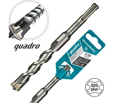 Бур Quadro 16х160 мм, SDS-plus, 4 грани RENNBOHR 511616