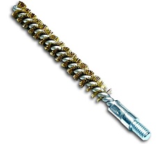 Щетка ерш Lessmann 10х80х115 мм М6, латунь 0.15 мм 500710