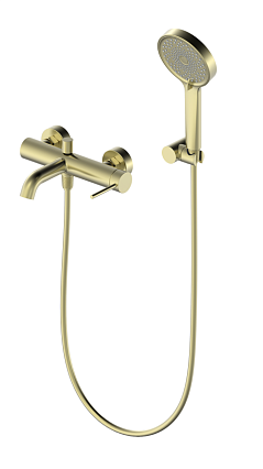 Смеситель для ванны Oliveeka Y-Line OL-639017-BG золото матовое