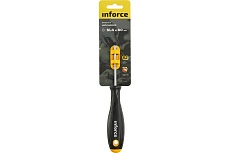 Шлицевая отвертка Inforce SL4x80 06-09-59