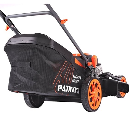 Газонокосилка бензиновая Patriot PT 464S, 144сс, 4 л.с., 46см, 50л. трав., метал. дека, привод на колеса 512109464