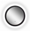 Зеркало Континент Planet Black LED 70x70 см с подсветкой ЗЛП1188