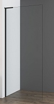 Душевая перегородка Vincea Walk-In VSW-7HA900CLB 90x200 черный матовый, прозрачное
