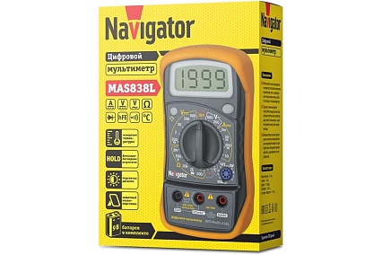 Мультиметр Navigator NMT-Mm01-838L 82429