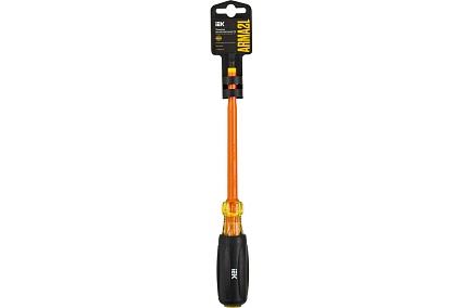 Отвертка IEK Arma2l 5 диэлектрическая sl6,5x150 т3 A2L5-SC30-T3-SL-65-150