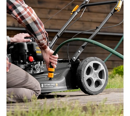 Бензиновая газонокосилка Denzel glr-510sp-zs 58825
