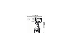 Аккумуляторный ударный гайковерт Bosch GDS 18 V-LI HT Solo 0.601.9B1.300