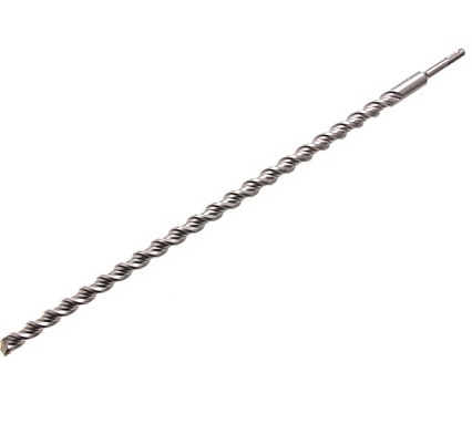 Бур по бетону, двойная спираль, Cobalt W-tip (20x600 мм; SDS PLUS) Denzel 705050