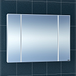 Зеркальный шкаф Санта Стандарт 113012 100 см