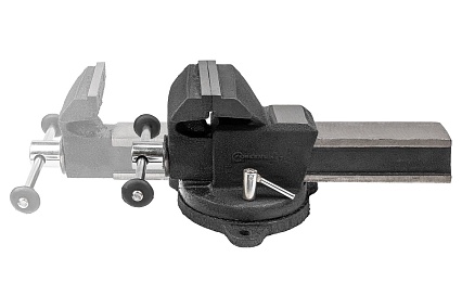 Тиски Forcekraft стальные поворотные с наковальней 3", 80мм FK-6540303(60296)