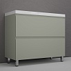 Мебель для ванной Style Line Манхэттен 100 см напольная, олива