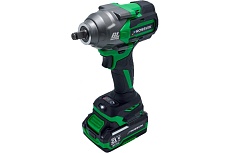 Аккумуляторный гайковерт Rossvik 1/2", 1000nm, 21в, 1,9 кг, 1 акб, зу, кейс RIW-1000/1