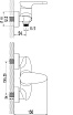 Смеситель для душа Lemark Status LM4403C